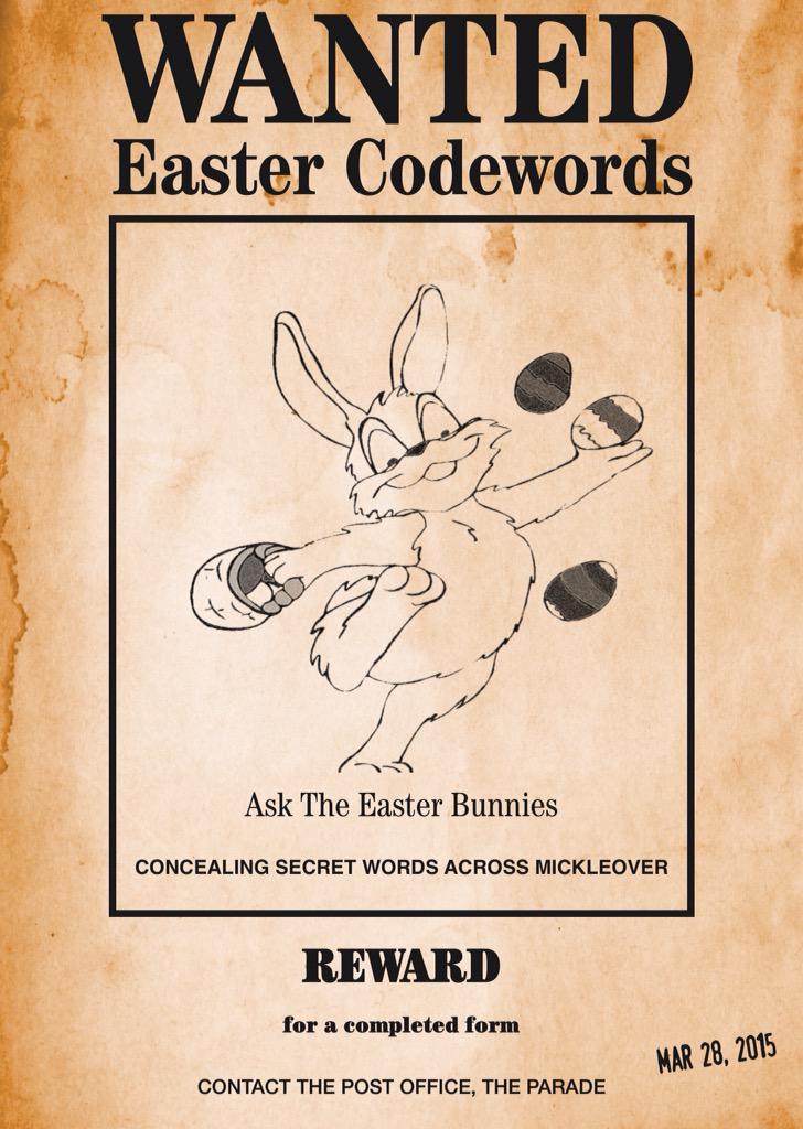 OURMICKLEOVER's tweet photo. Are you ready to join the hunt? http://t.co/1Lmsoq4yhv