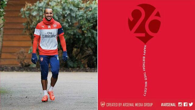 Happy 26th  birthday to my boy Theo Walcott.  