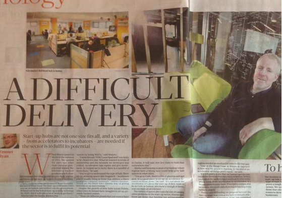 popdeem's tweet photo. Great feature on @startlocalhq @WayraIRL in the @sundaybusiness yday! Also, looking good @karlaherne #StartupStud http://t.co/DUJuu4uYyi