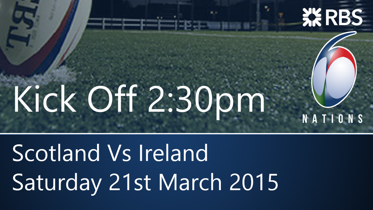 Can Ireland win the RBS 6 Nations this Saturday? R u showing it? 4 info call 0191 328 0630 email support@screach.com