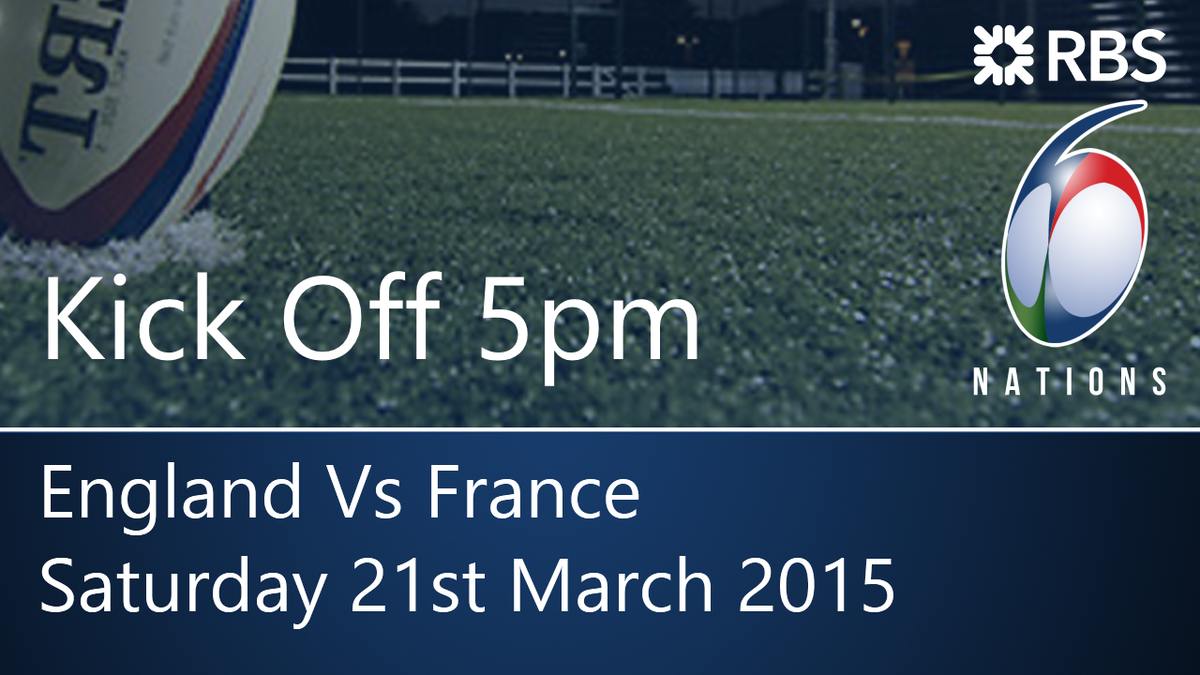 Can England win the RBS 6 Nations this Saturday? R u showing it? 4 info call 0191 328 0630 email support@screach.com