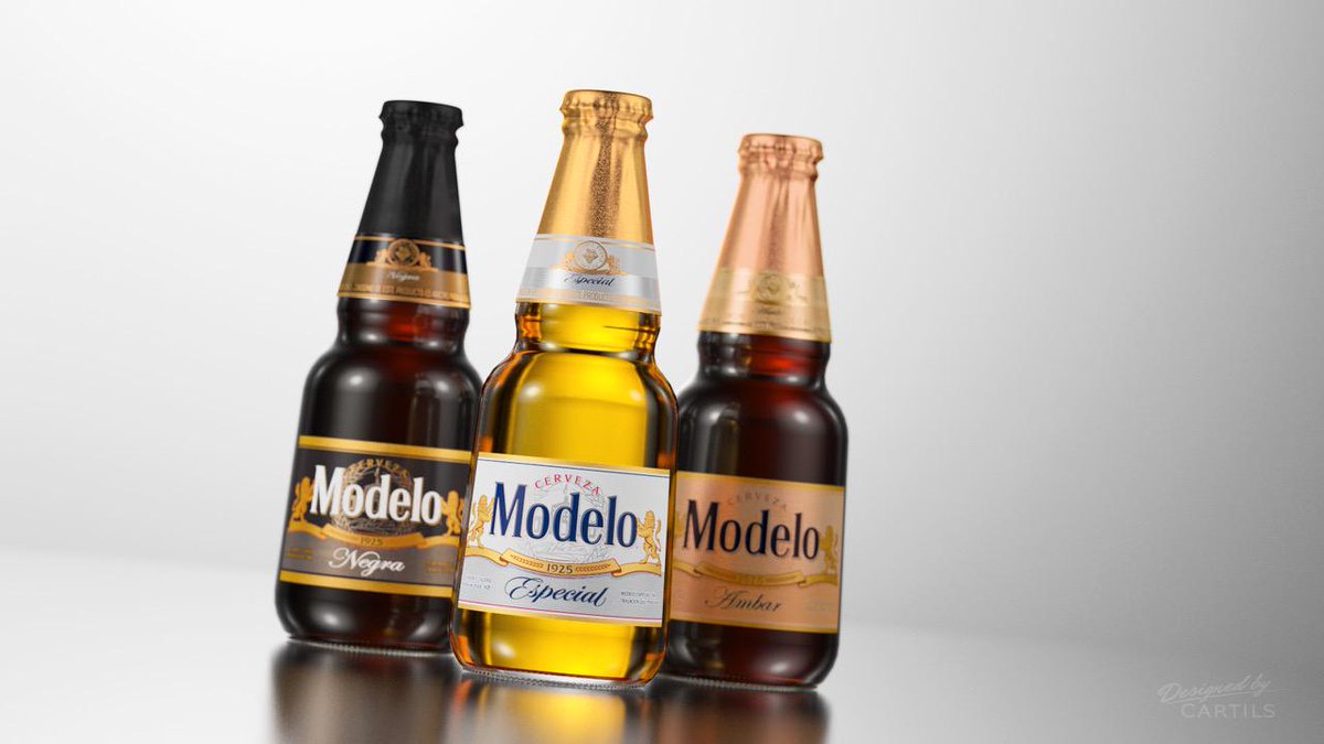 packagings's tweet photo. Modelo #beer #Redesign by @CARTILS - http://t.co/vXkQA7LIhr http://t.co/nxNQ1W8Efx