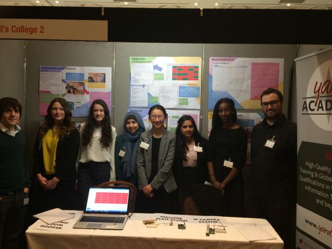 YardAcademy's tweet photo. Here's @HowellsSchool with @YardDigital staff! #coding @EESWSTEMCymru http://t.co/qKnv6MuHy1