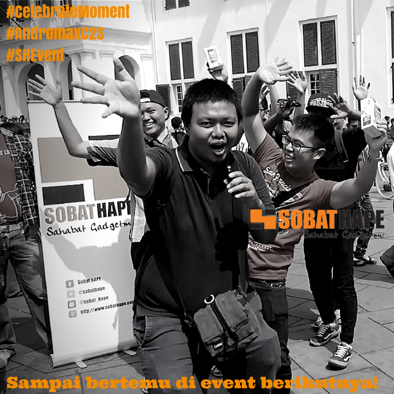 SobatHAPE's tweet photo. Sekian sob kemeriahan dr #SHEvent. Sampai bertemu di event berikutnya. #CelebrateMoment #AndromaxC2S @smartfrenworld http://t.co/Jo0I71sTDU