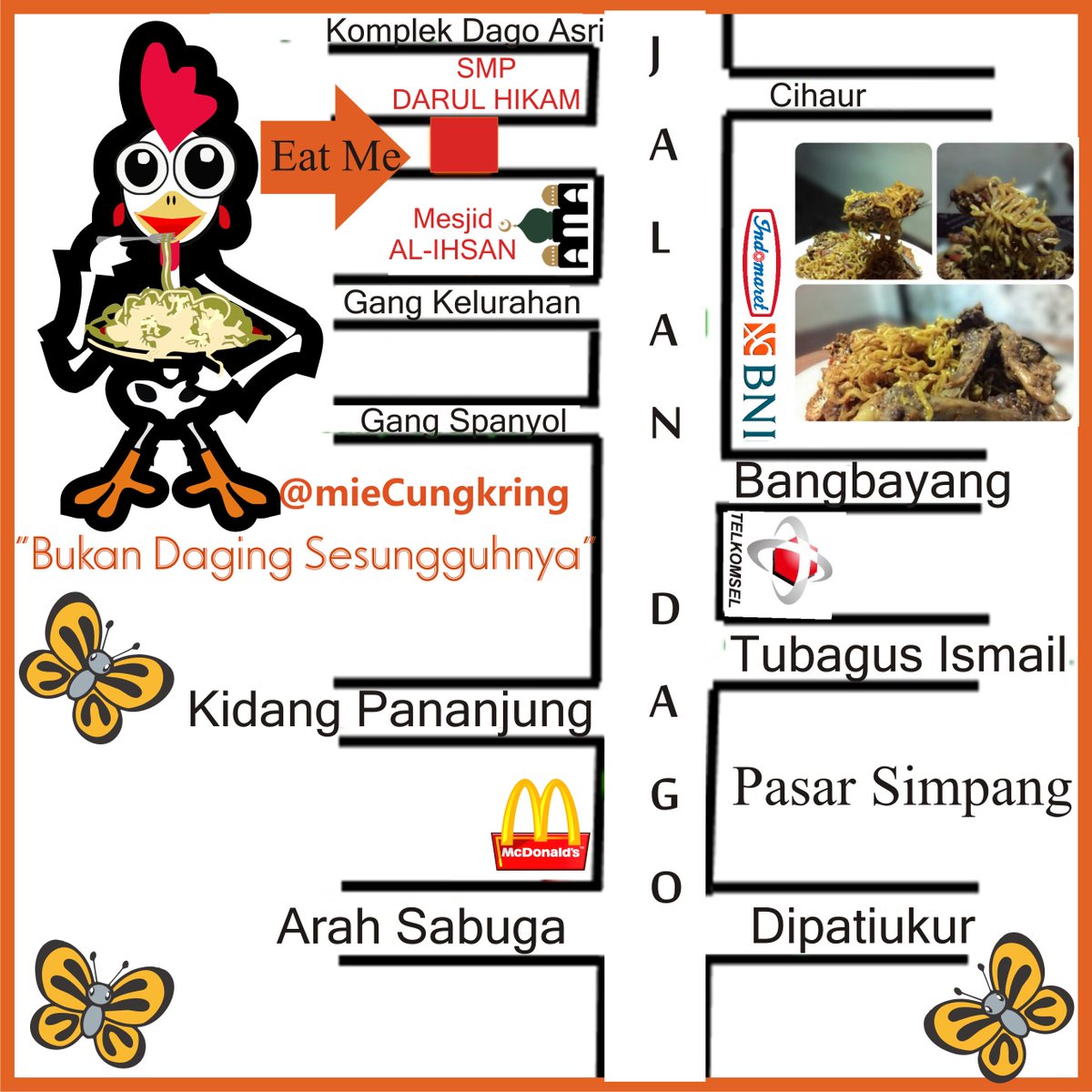 sensasi mie tulang dgn level pedas mulai dr anak kandung sampai tingkat kpedasan ibu tiri @GaleriUKMBdg