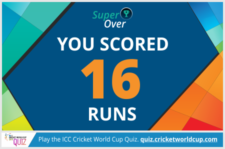 Shivam_mutant's tweet photo. Check out my score in the #CWCQuiz http://t.co/IqrNRI3hyR