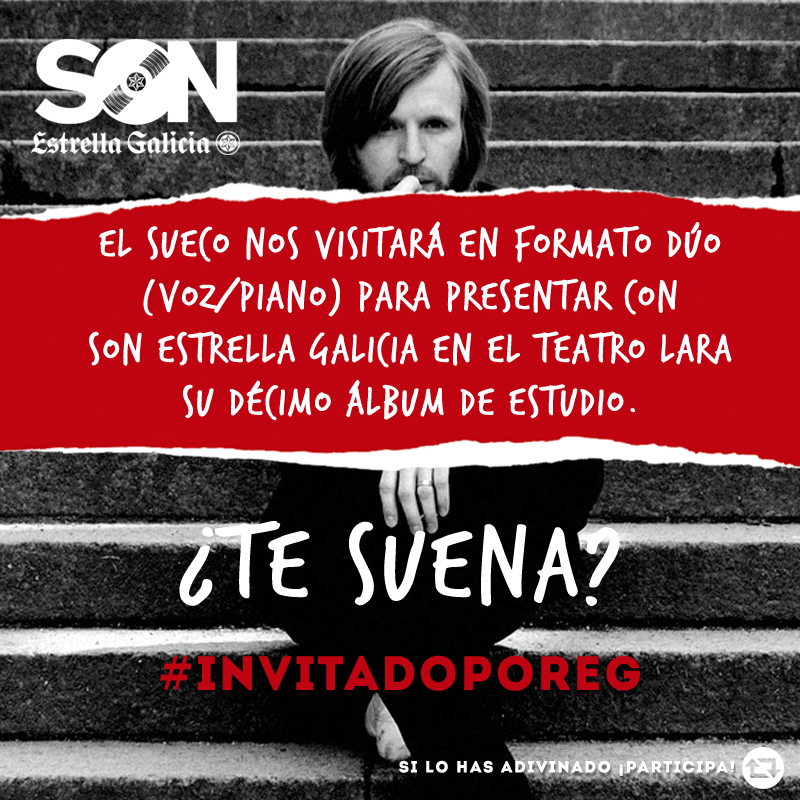SON_EG's tweet photo. ¿Invitado por SON @estrellagalicia en el @teatrolara? Síguenos + RT + Responde: #invitadoPorEG + artista y #Suerte. http://t.co/zPczeIGaX7