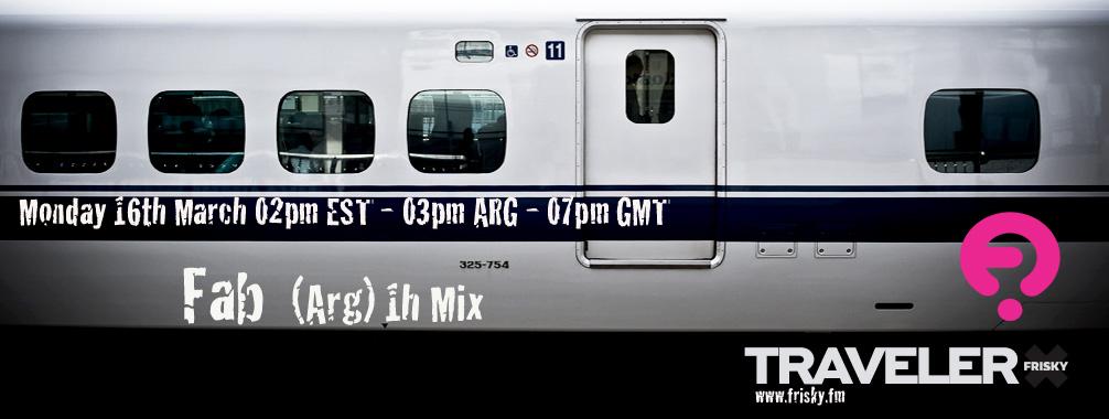 Travelerfrisky's tweet photo. Today new episode w/guest Fab (Arg) 1h mix @FabSpina10 tune in @friskyradio 2pm EST- 3pm ARG- 7pm GMT http://t.co/R2JItduicb