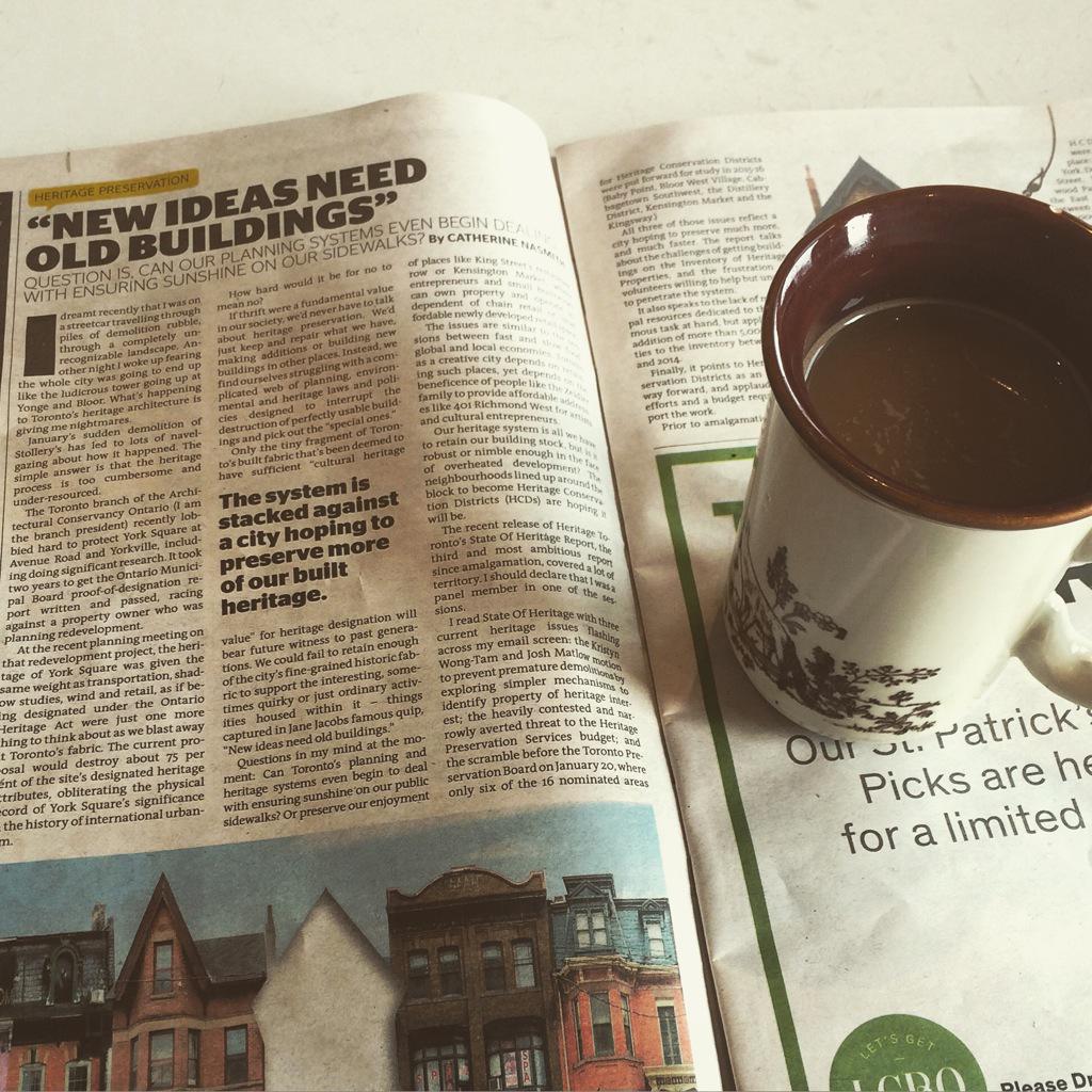 Interesting read in <a href="/nowtoronto/">Now Toronto</a> on the push to preserve &amp; restore Toronto's old architecture