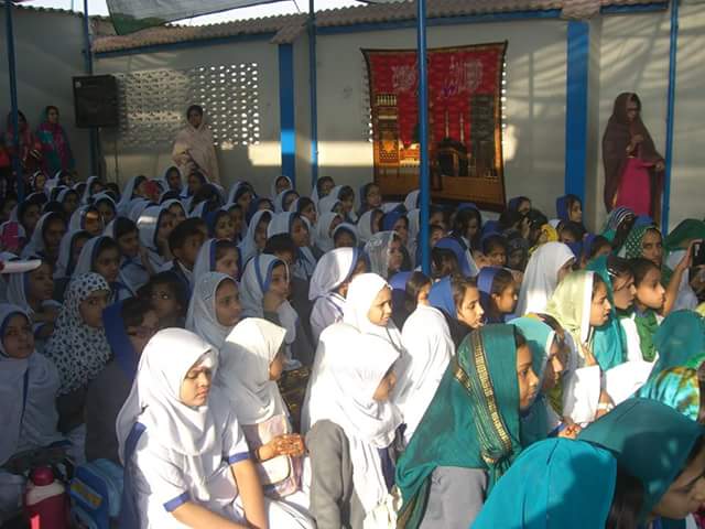 T_C_G_S's tweet photo. Eid Milad un Nabi S.A.W in Girls Campus II http://t.co/evWIBCMErZ