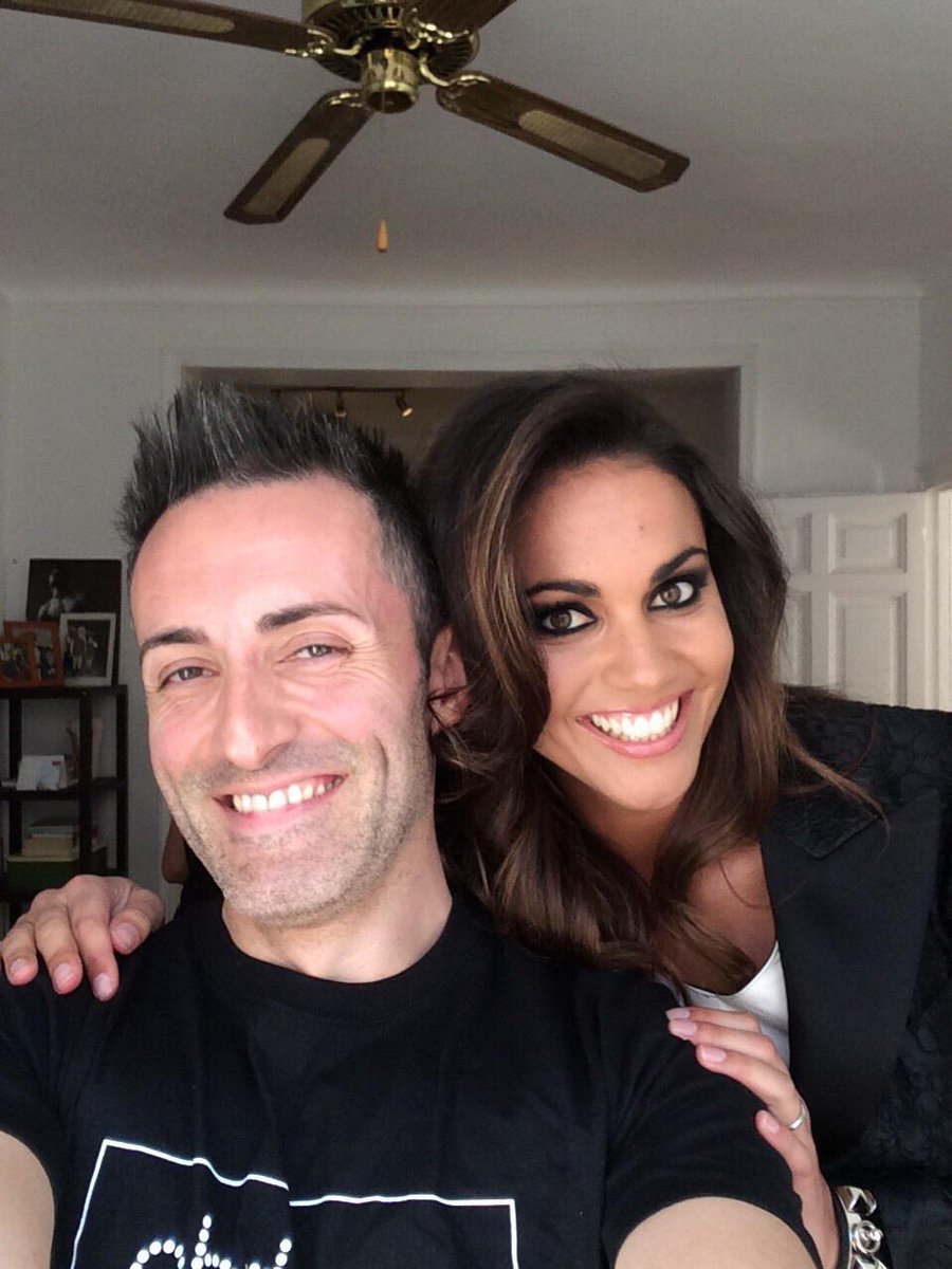ghdspain's tweet photo. ¡Guapísima @laralvarezg con #lookghd de la mano de @JaviReyesMaqPel para la presentación de @Supervivientes ! http://t.co/P43Nz19OKk
