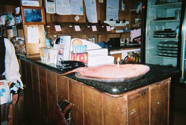 Happy Birthday, You said you wanted a meat cake w/a candle, right? 