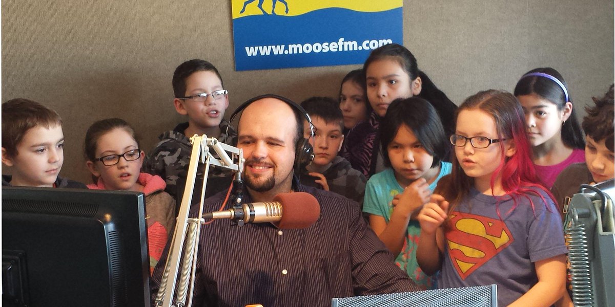GNWT_INF's tweet photo. Thanks to Maureen Hans and her class from #NJMacpherson for their seatbelt safety radio ad. #MooseFM http://t.co/ZvOh6ZVvJ7