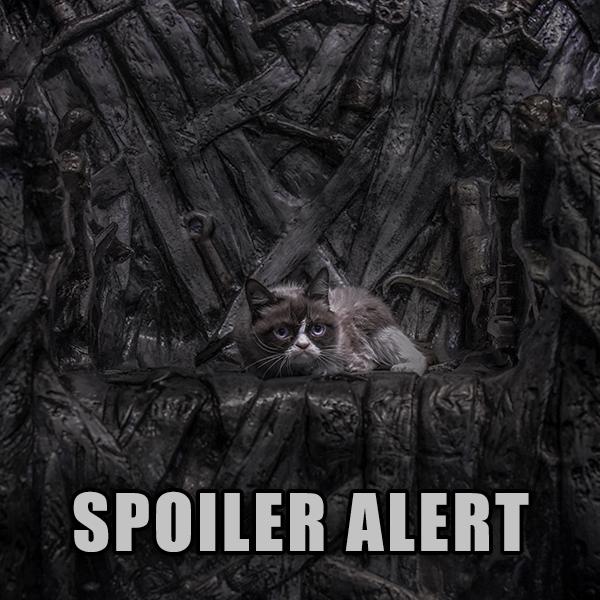 DrDyldoh's tweet photo. “@GameOfThrones: Only one can rule. #HouseGrumpy #SXSW #GameofThrones http://t.co/7SpbzYCdSW” @Vikoedin so cute I can't handle it