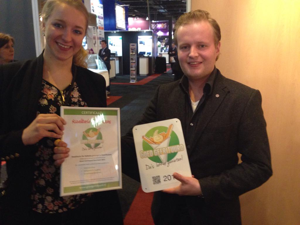 Het eerste keurmerk is binnen!