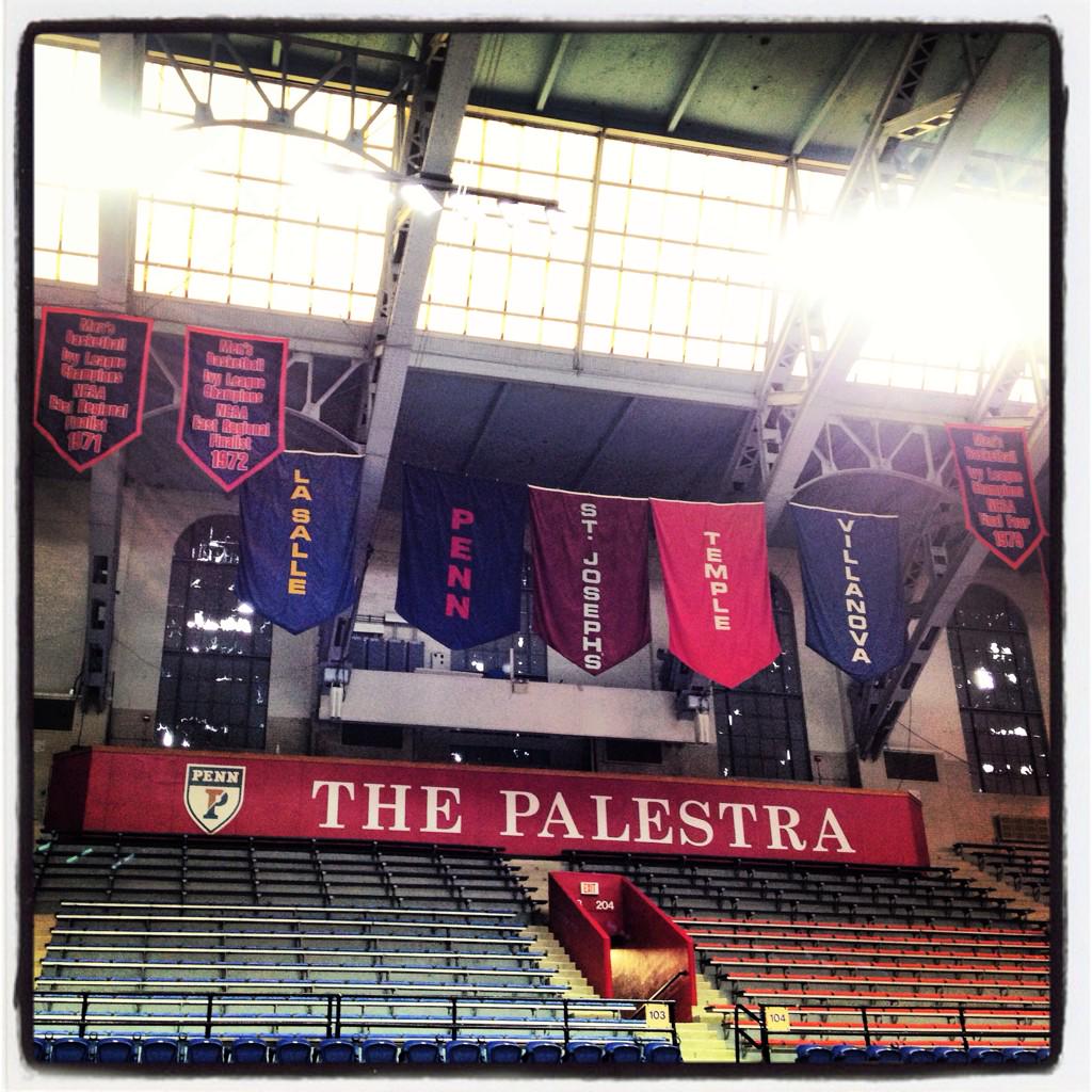 rebeccatimms's tweet photo. Breakfast at the mecca for Coaches vs. Cancer #cvcphilly http://t.co/tCys1g3KfW