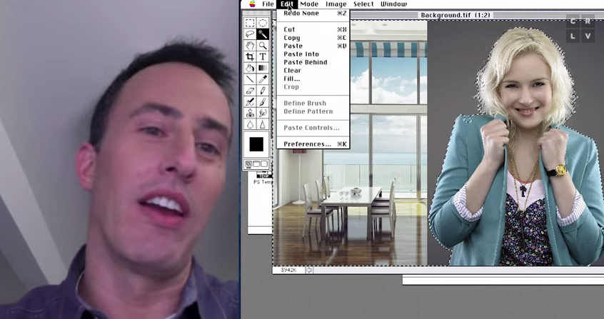 inovadores_'s tweet photo. 8 especialistas em #Photoshop testando a versão 1.0: http://t.co/n3gtpVFtWP #25yearsofphotoshop http://t.co/xMurW8jpsg