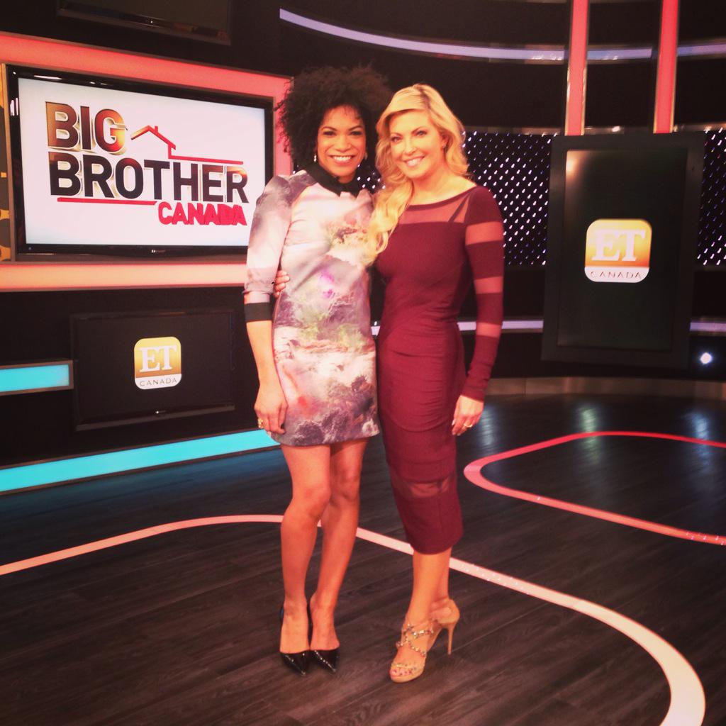 arisacox's tweet image. Hanging with my girl @CherylHickeyETC! 3-night cast reveal starts tonight &amp;amp; big special on Friday @ETCanada #BBCAN3