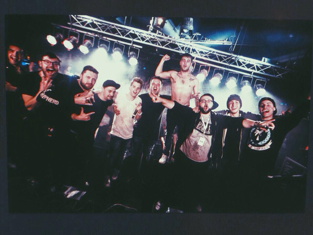 kayefofficial's tweet photo. GANG ABRISS! Danke für diese geile Tour Boys ❤️ http://t.co/El7NXNssAq