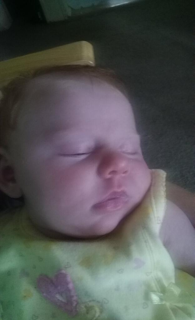AliPricce's tweet photo. Just brighten everyone's day, here is my beautiful new niece! http://t.co/h7SfQb1YxX