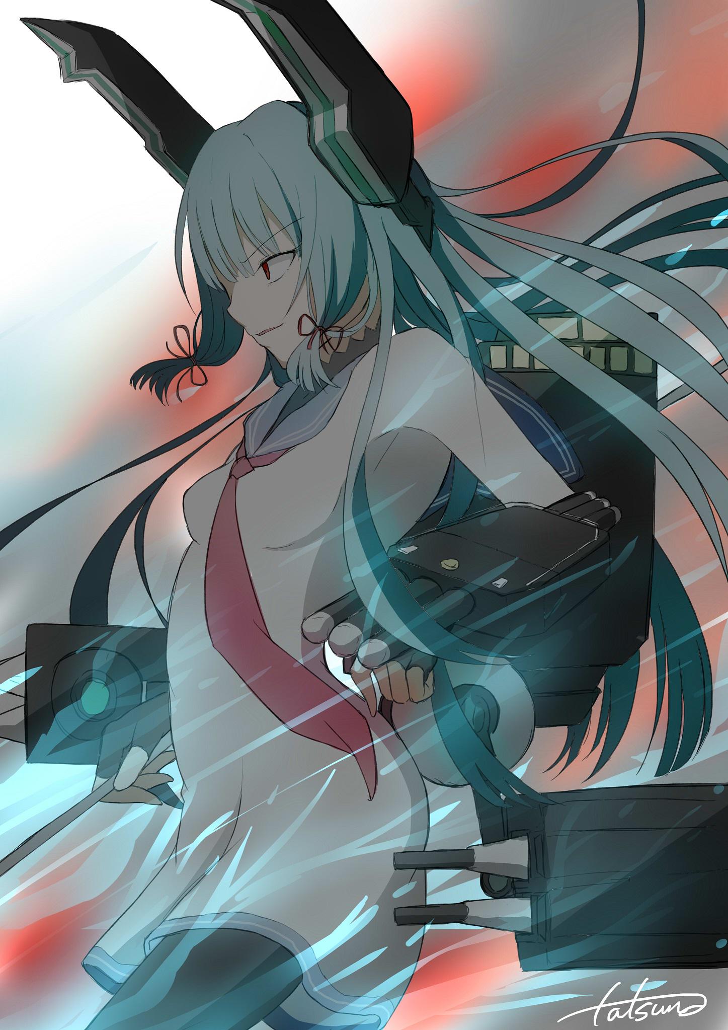 Lvs Tatsuno 叢雲さんはカッコイイ 艦これ版深夜の真剣お絵描き60分一本勝負 Http T Co 3ytzvpo43a Twitter