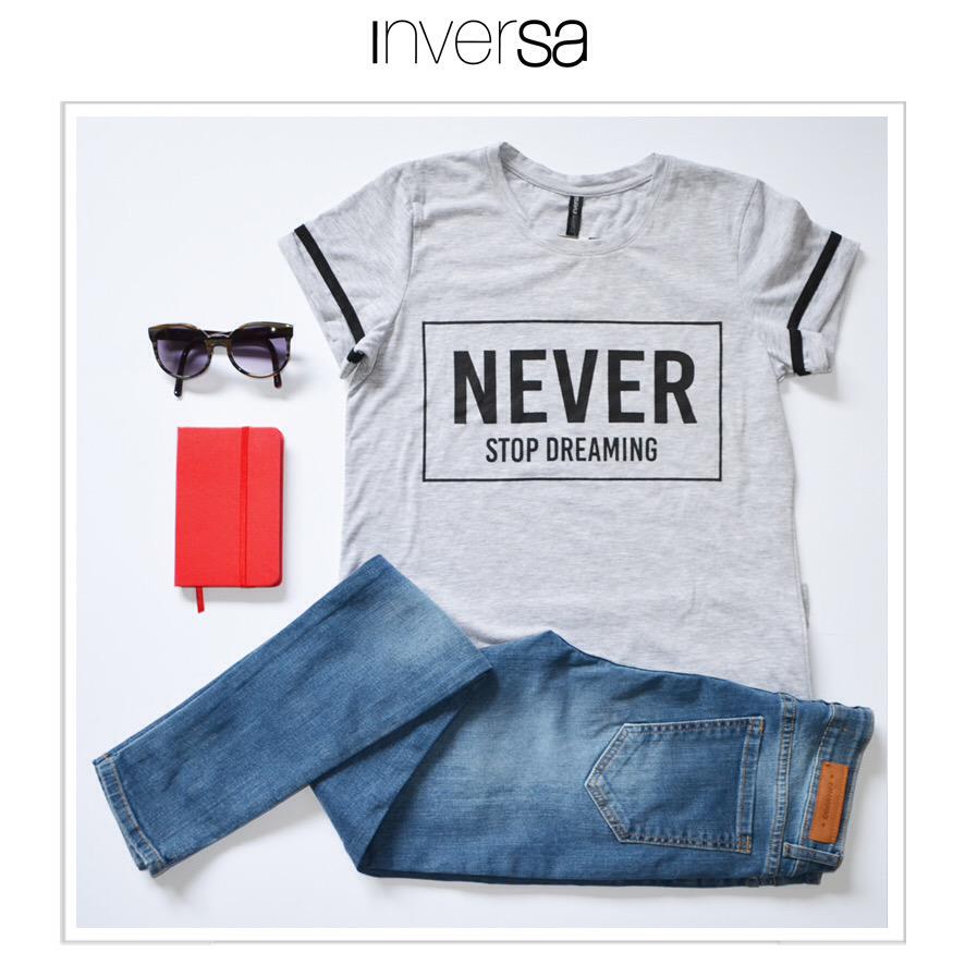 inversanet's tweet photo. [MONDAY] Arrancamos la semana con un #LookInversa muy ondero >> ⚡️Remera Murphy + Denim Revival ⚡️ http://t.co/meQ27IinAp