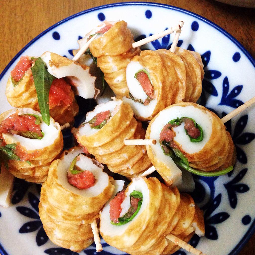 ciinail's tweet image. 今日のおつまみ♡