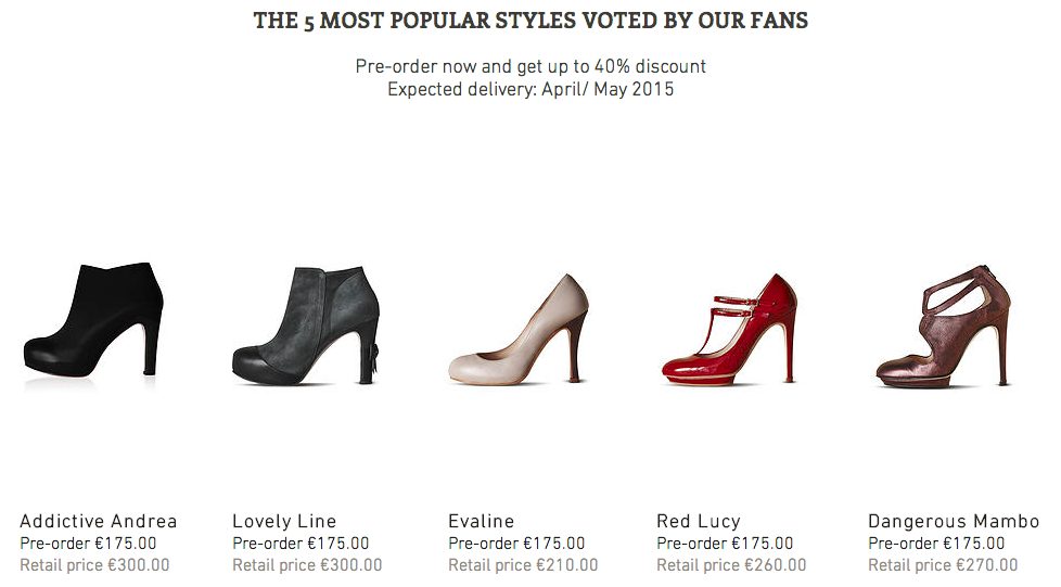 We have just stumbled upon this great Danish brand, @Roccamore, who produces comfy high-heels buff.ly/1NZzK1N