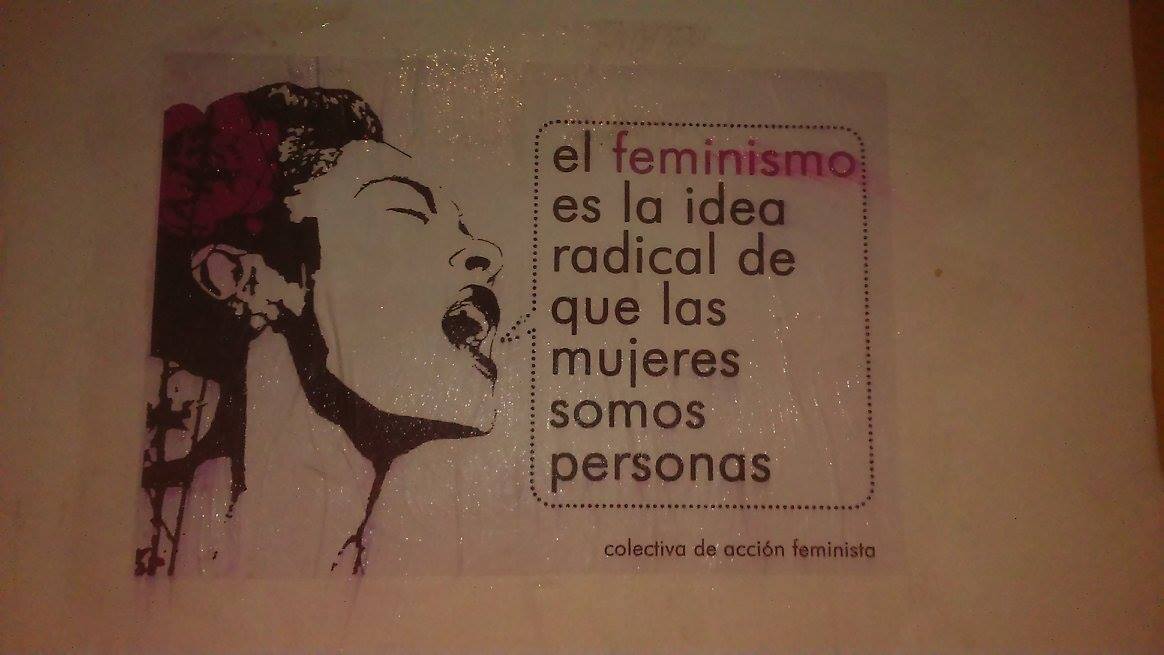 Colectiva_AF's tweet photo. El feminismo es la idea radical de que las mujeres somos personas. http://t.co/RXVdi7XbGl