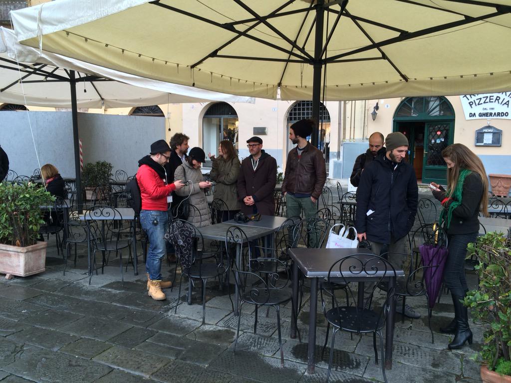 luccacinema's tweet photo. Team al completo pronto per i sopralluoghi #lec2015 #TerryGilliam http://t.co/uLxCeG7Edg