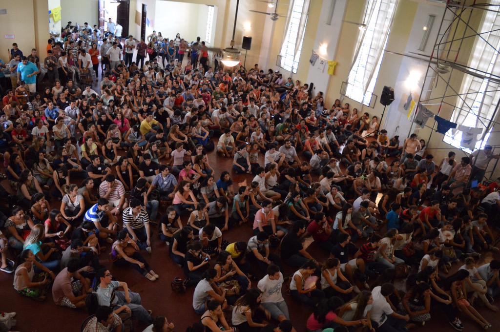 MUCparaguay's tweet photo. ¡¡RT si asististe ayer al Primer Encuentro Previo!! http://t.co/pWy9IIoEt5