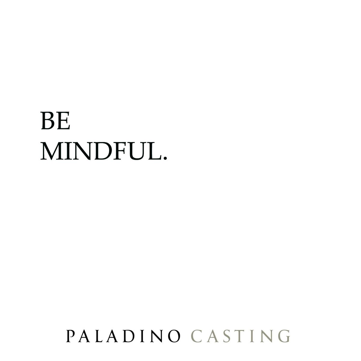 PaladinoCasting's tweet image. BE MINDFUL - Be mindful of scheduling your auditions too close together, and always anticipate a wait. #castingtips