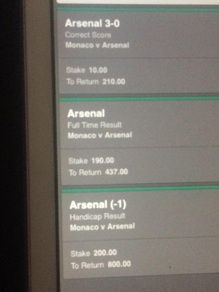 13etTips's tweet photo. People want There tipsters to back there own bets? Well i have There my tips. http://t.co/njCKKKiUoR