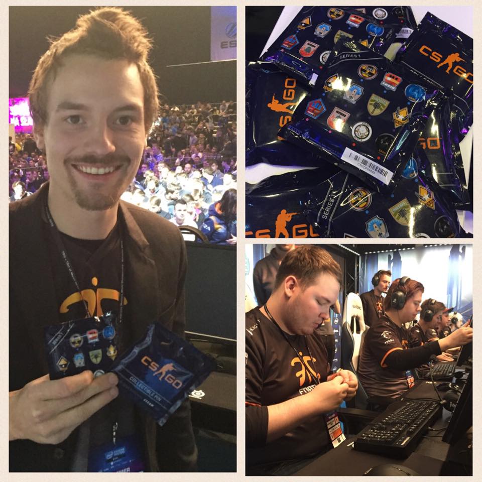 We got CS:GO pins for two lucky players. RT and follow us for a chance to win. We'll draw two winners on Friday!