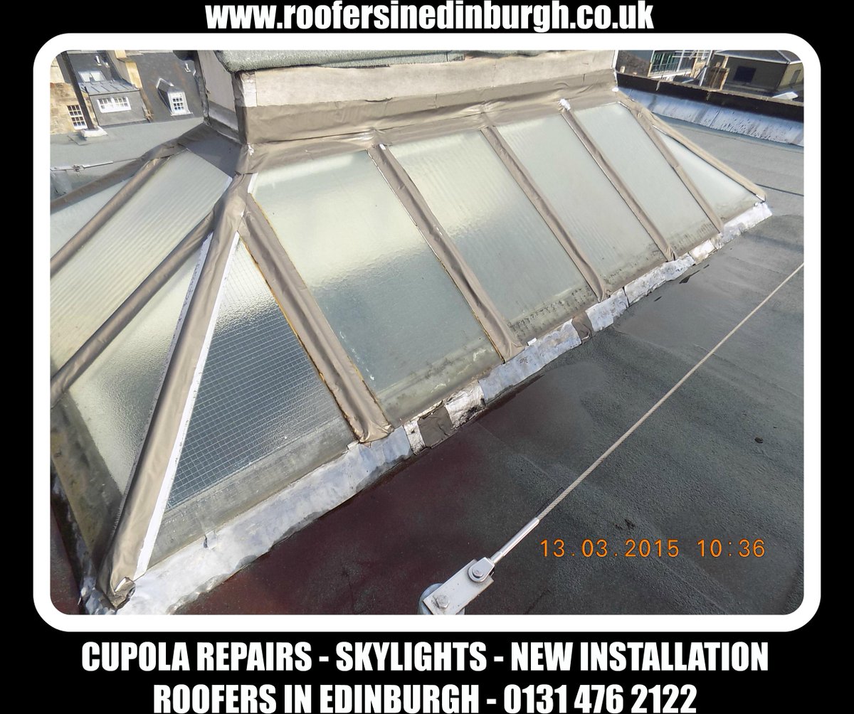 Cupola Repairs, Skylights -New Install, Roofers In #Edinburgh 0131 4762122 roofersinedinburgh.co.uk/our-services/ All Aspects Roofing