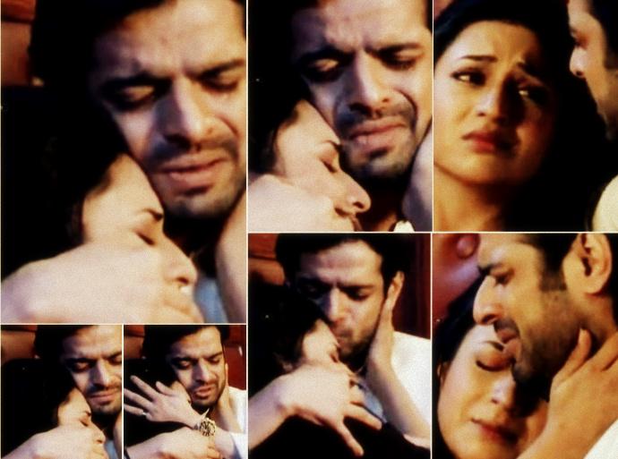 Image result for raman bhalla and ishita emotional