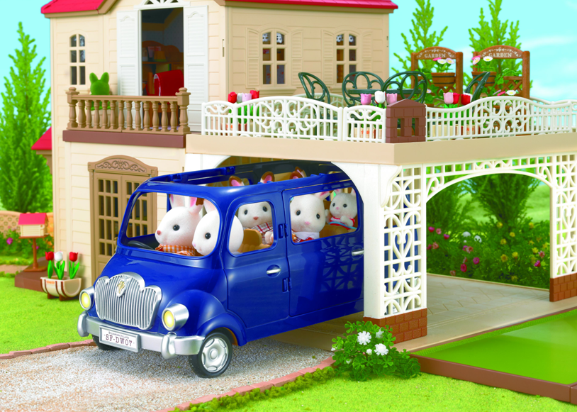 sylvanian families bluebell seven seater