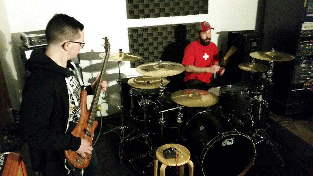 Quick photo from the jam last night. #fluidaudiogroup #versethesun