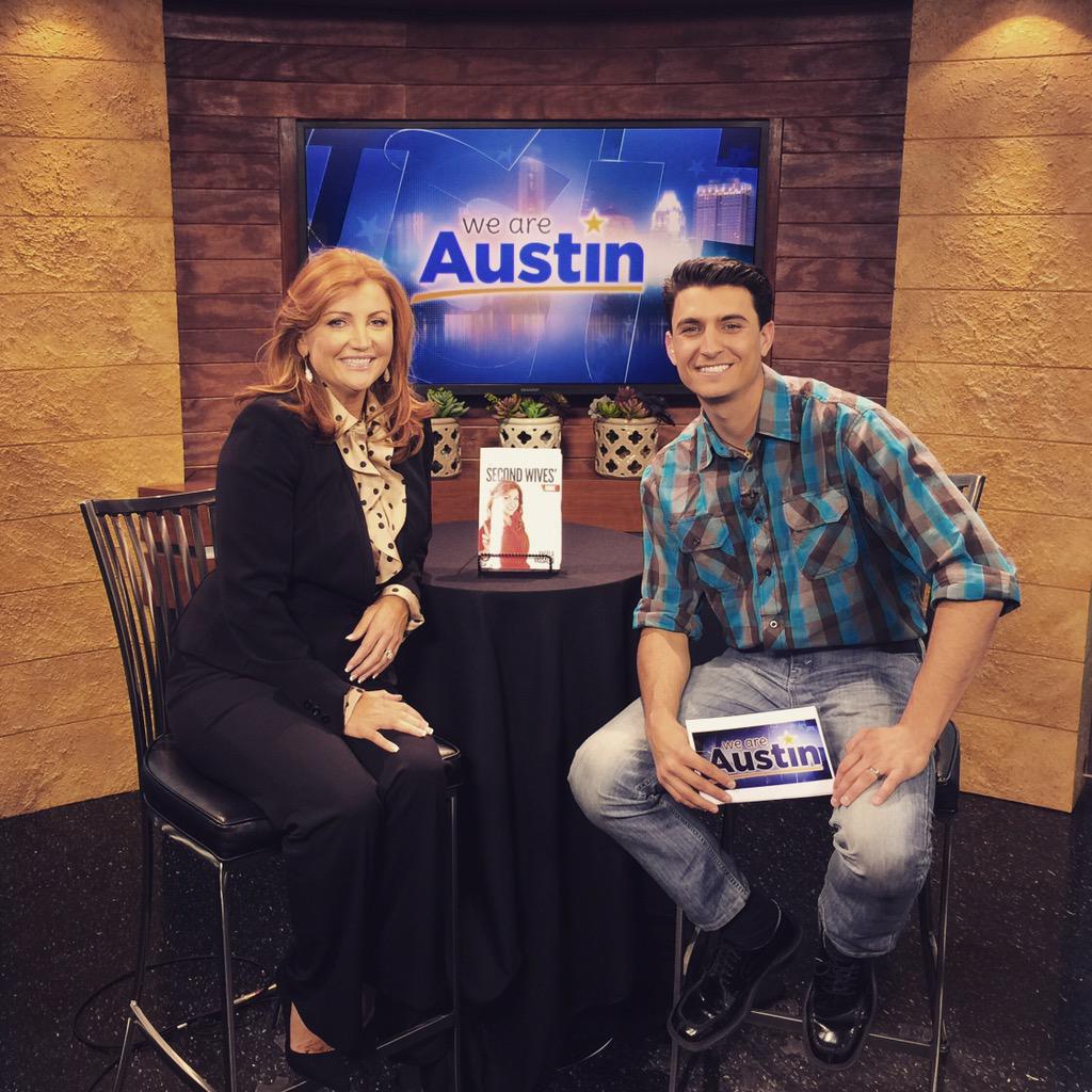 SecondWivesHQ's tweet photo. Thx @tvsjordansteele for making my US morning show debut so seamless; ❤️ @weareaustin. #Austin #secondwivesguide http://t.co/icOMOL8NTH