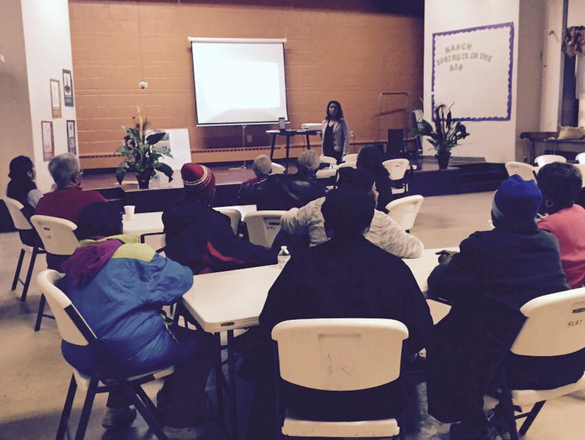 The Michaels Development/Warrenton Group shared its plan for the redevelopment of Kenilworth to the seniors today!
