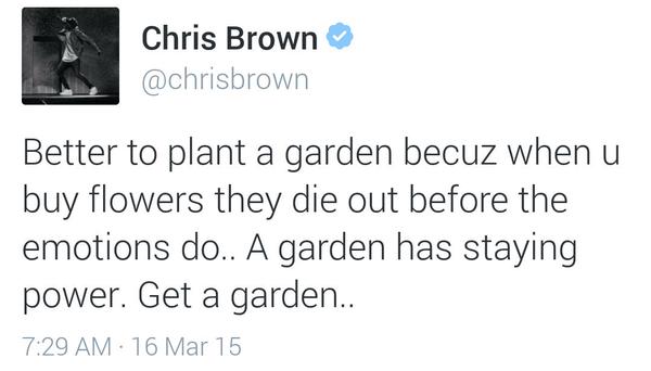 _cbspain's tweet image. DATO: Chris Brown escribió este interesante Tweet esta mañana, &amp;amp; después lo borró...