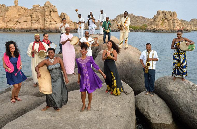 Tickets for The Nile Project on Friday, March 20th, can be found at web.ovationtix.com/trs/pr/938576