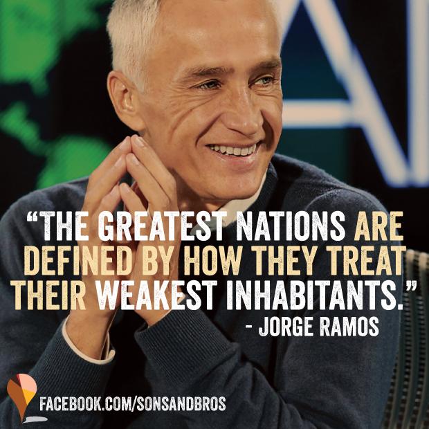 Happy Birthday to legendary journalist Jorge Ramos! 