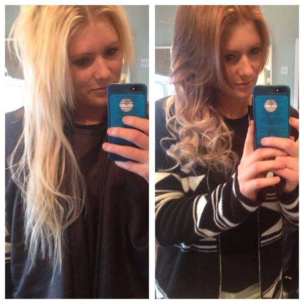 emma_leece's tweet photo. The weekends transformation 🙊👏🙊🙊 http://t.co/2vQ0rPaxHm