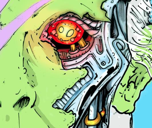 #OzzySpaceglow is a half-man/half machine, rock opera space parasite that feeds off progressive sounds.