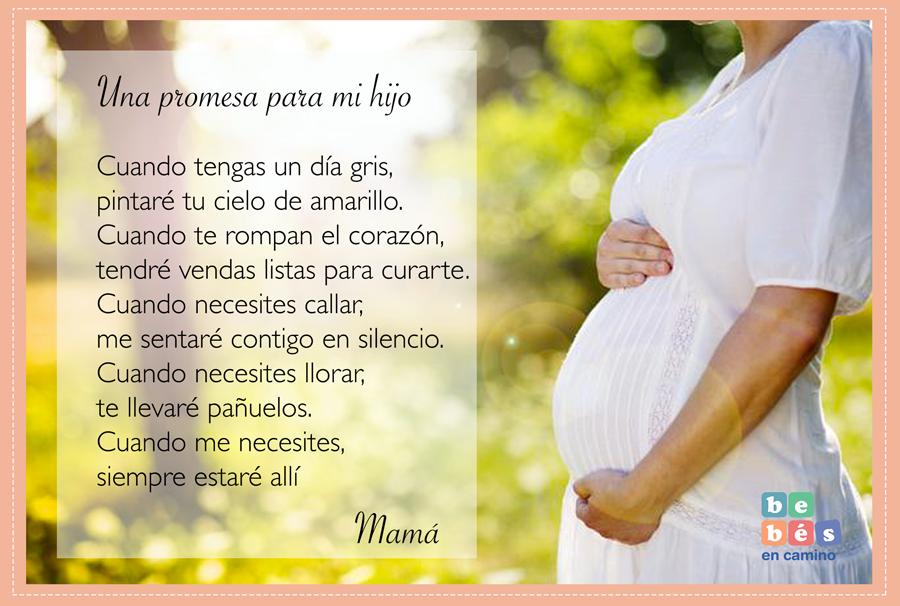 Bebés en Camino on Twitter: "Una promesa para mi #hijo ...