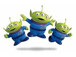sneakyveg's tweet photo. Toy Story Aliens #favouritegreenthings #StPatricksDay http://t.co/ddk4RZmVEq