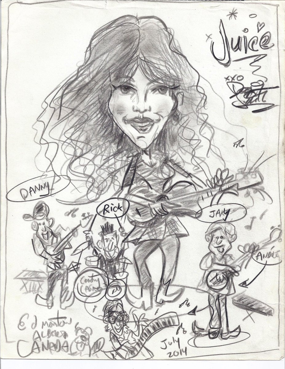 Love this AMAZING Fan Made Drawing my band and I from 2014!! Check it out and let me know what you think!