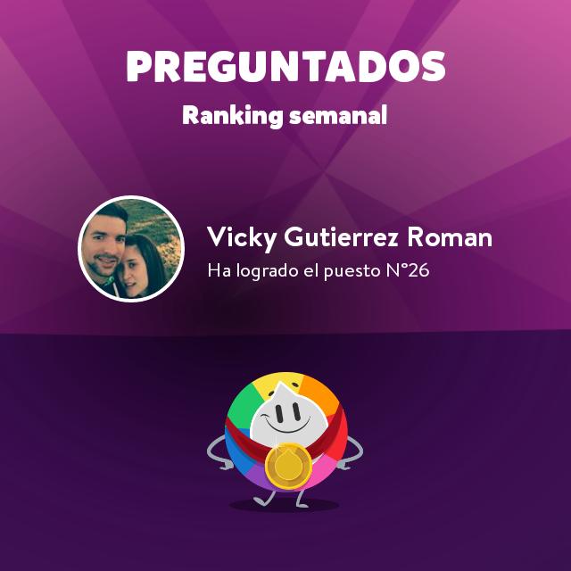 GrVicky's tweet photo. ¡He logrado el puesto N°26 en el ranking semanal! - http://t.co/kL8nwmOvf3 http://t.co/dRjo0aqp8M