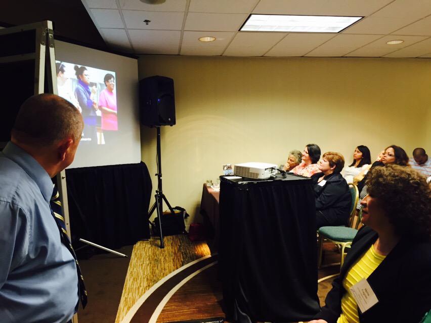 sftinitiative's tweet photo. Watching the Adult Parent Workshop Video Presentation @SFTinitiative @ChiPubSchools @NCFL #fkcl Frida Kahlo http://t.co/k1d6wJaO56
